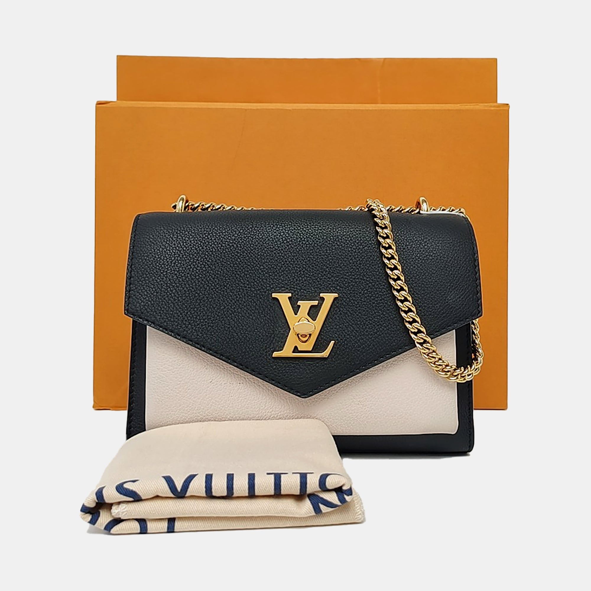 LOCKME BB Calfskin Black