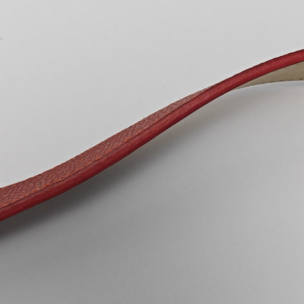 Leather Belt Red