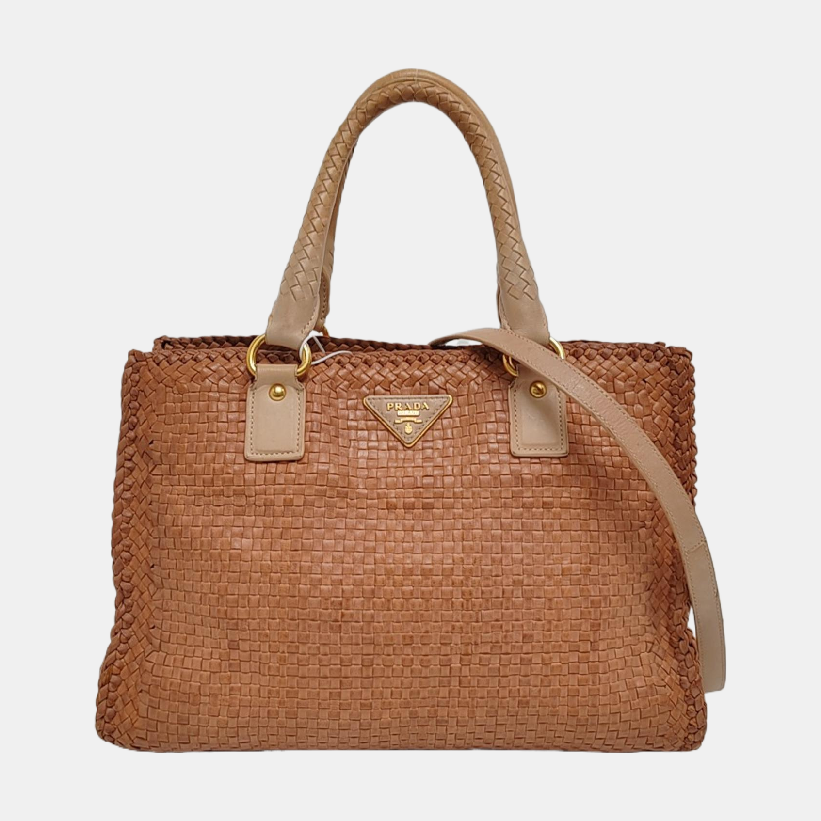 Calfskin Tote Bag Brown