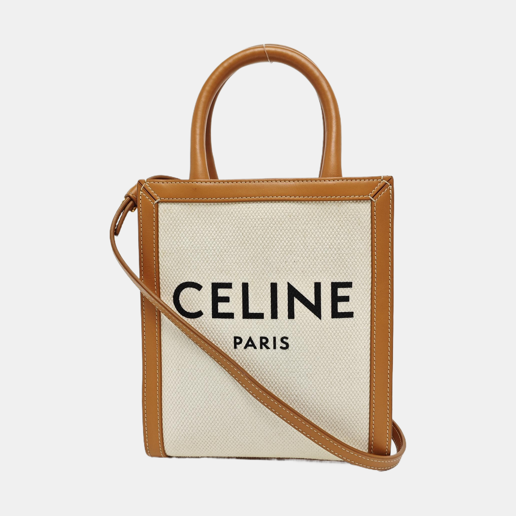 CABAS CELINE Mini Canvas White