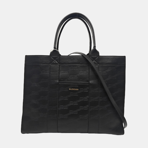 Calfskin Shoulder Bag Black