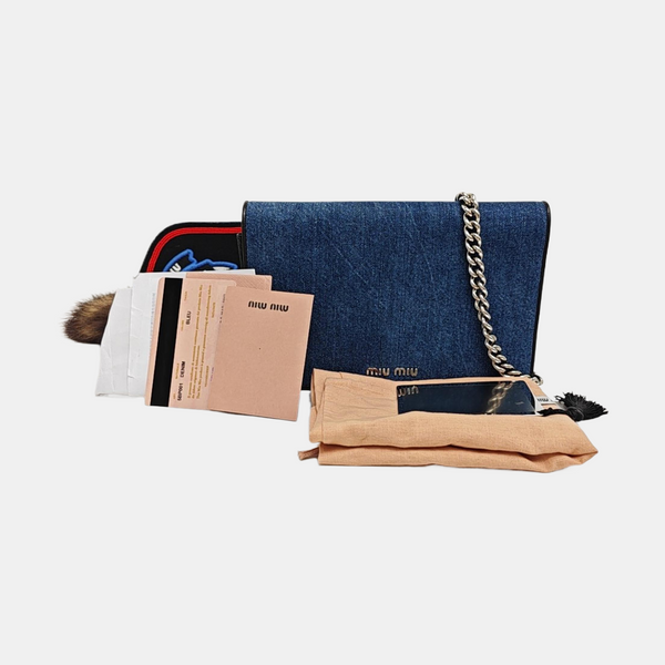 Miu Délice Denim Blue