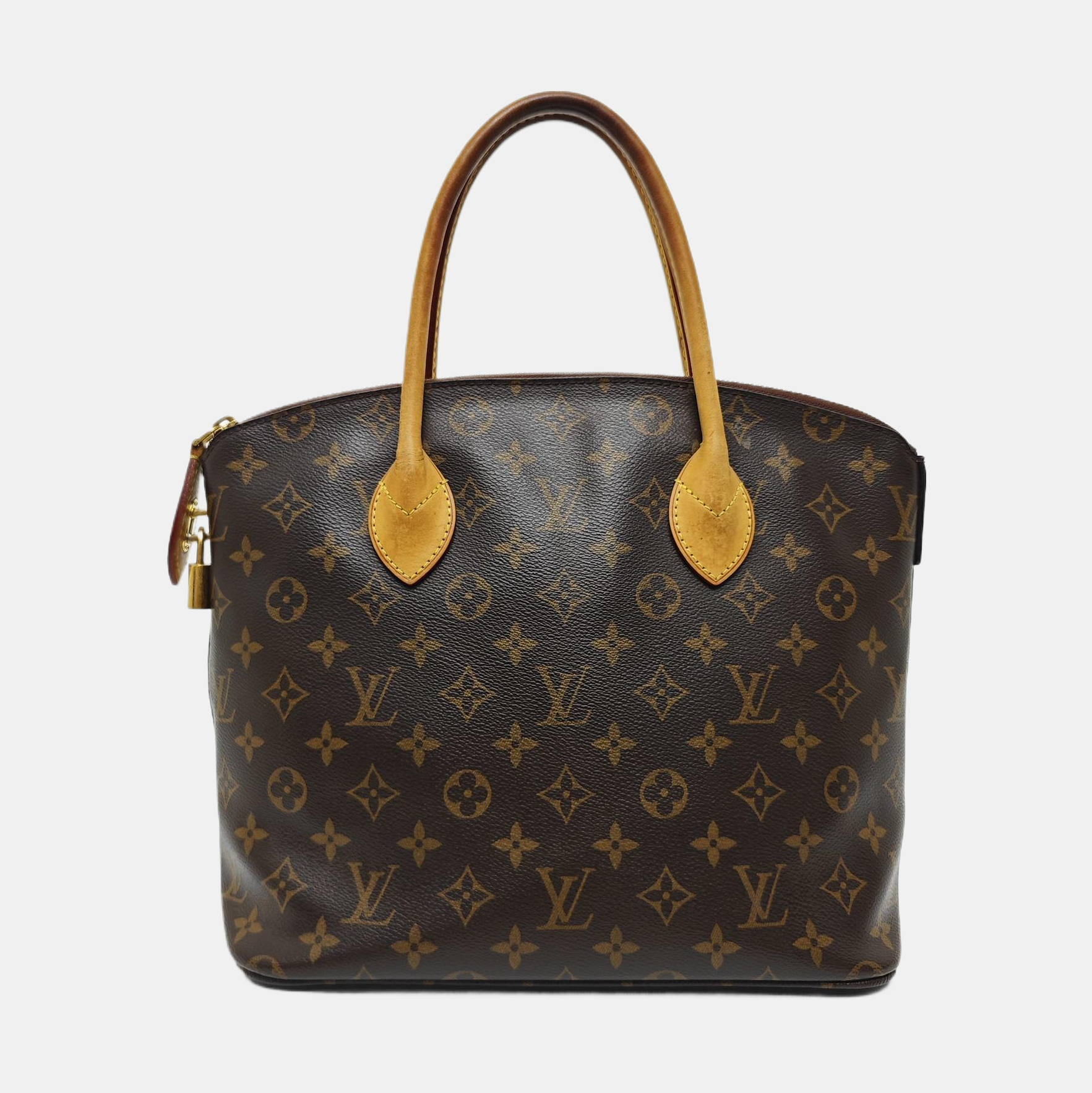 LOCKIT PM Monogram Coated Canvas Brown