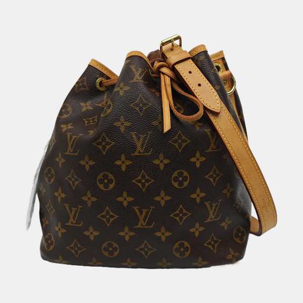 NÉONOÉ PM Monogram Coated Canvas Brown