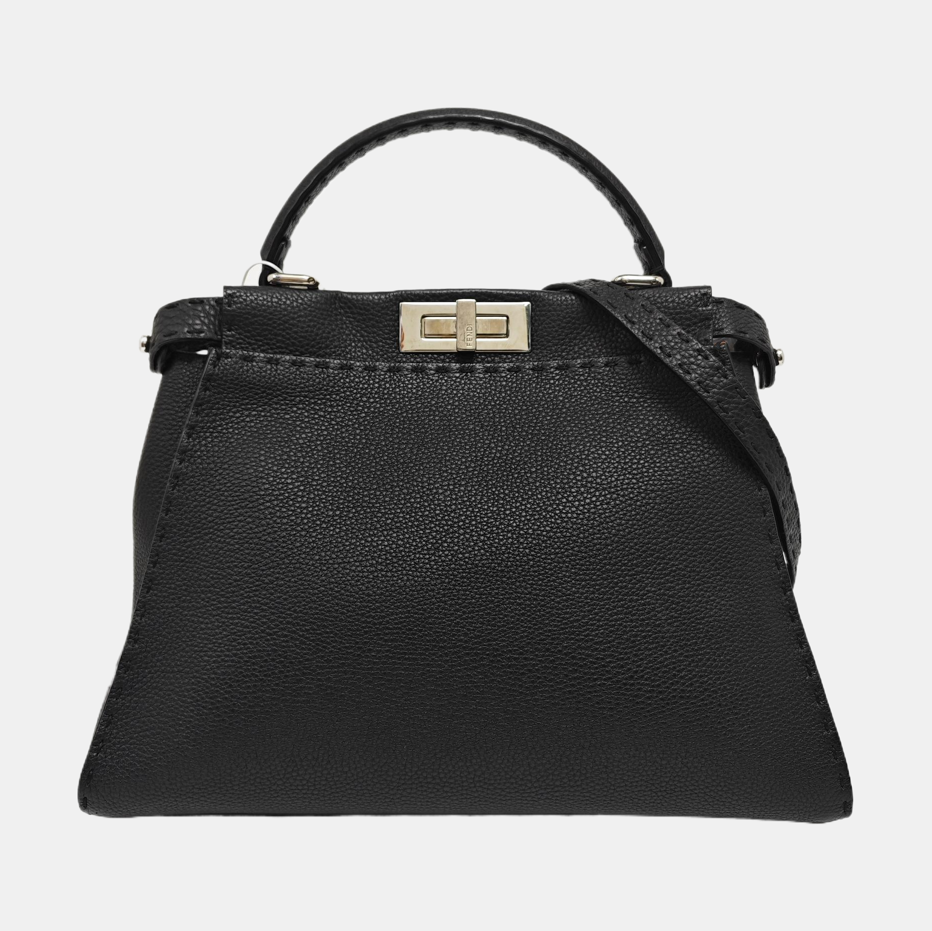 Peekaboo  Essential Medium Calfskin Black