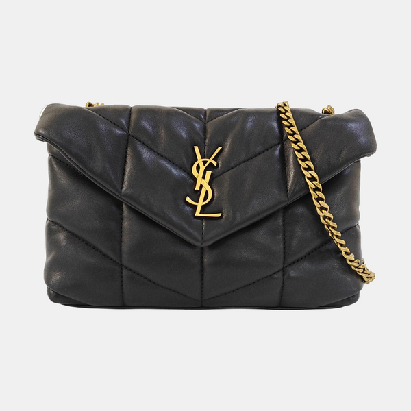 PUFFER Quilted Lambskin Black