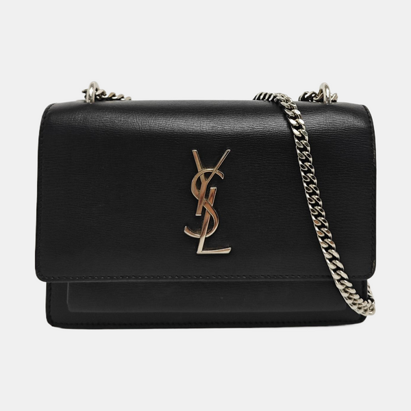 SUNSET Mini Calfskin Black