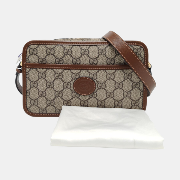 Bree Monogram Coated Canvas Beige