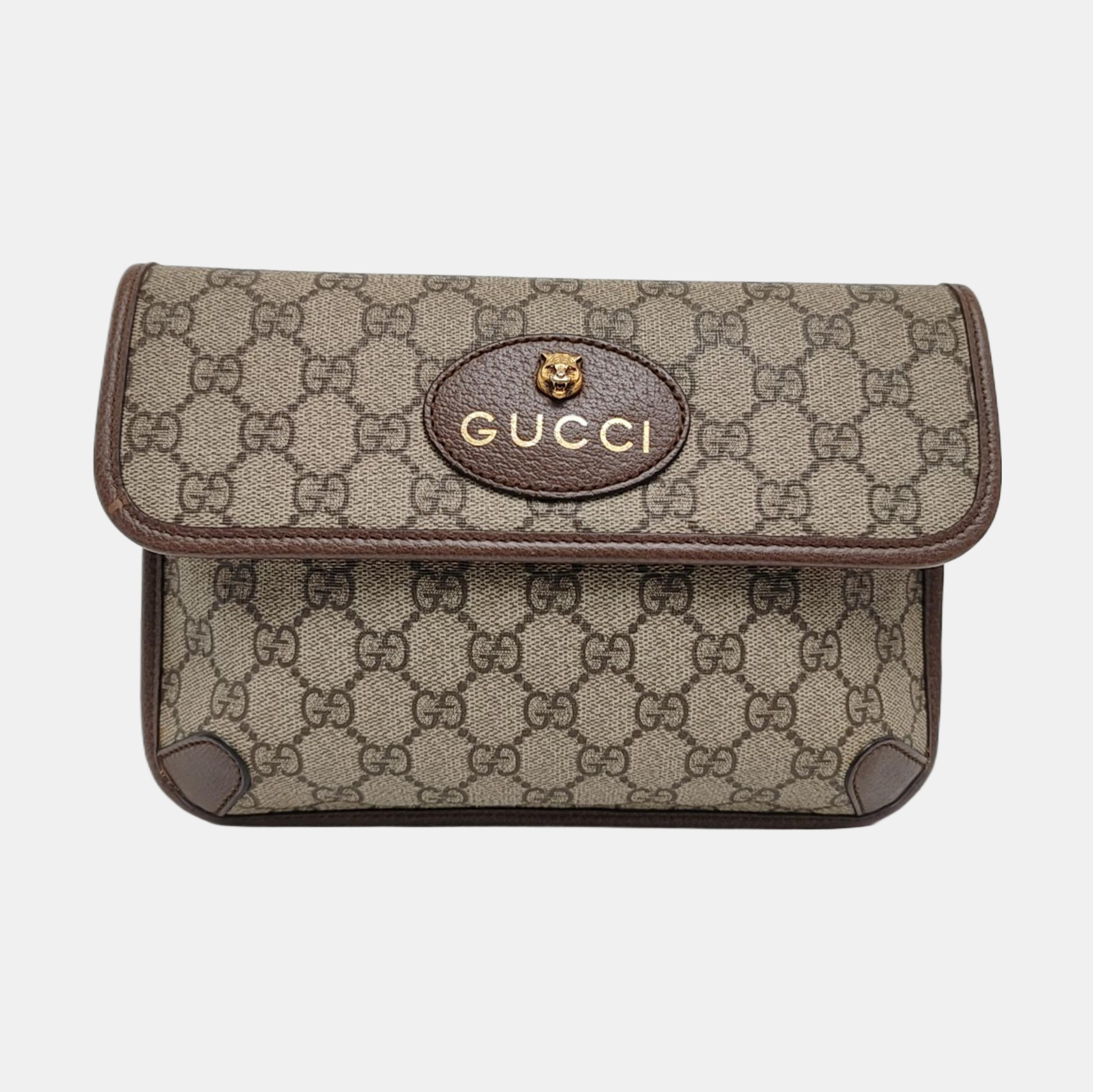 Neo Vintage Monogram Coated Canvas Beige