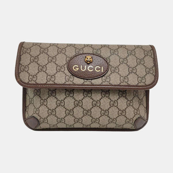 Neo Vintage Monogram Coated Canvas Beige