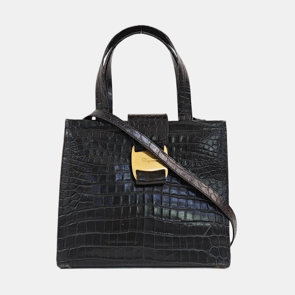 Calfskin Tote Bag Black