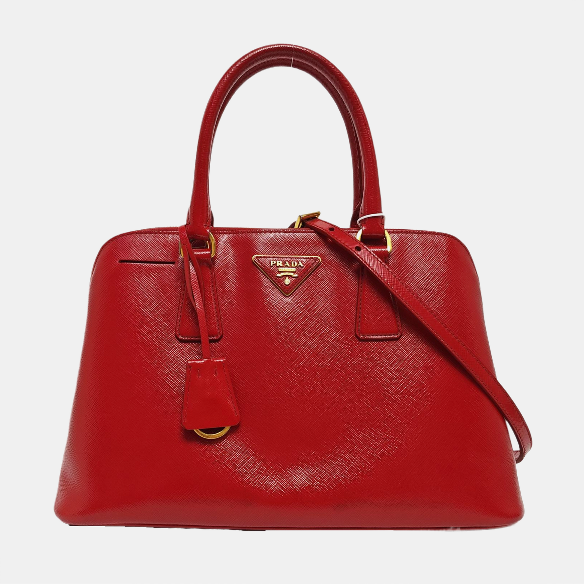 Promenade Saffiano Calfskin Red