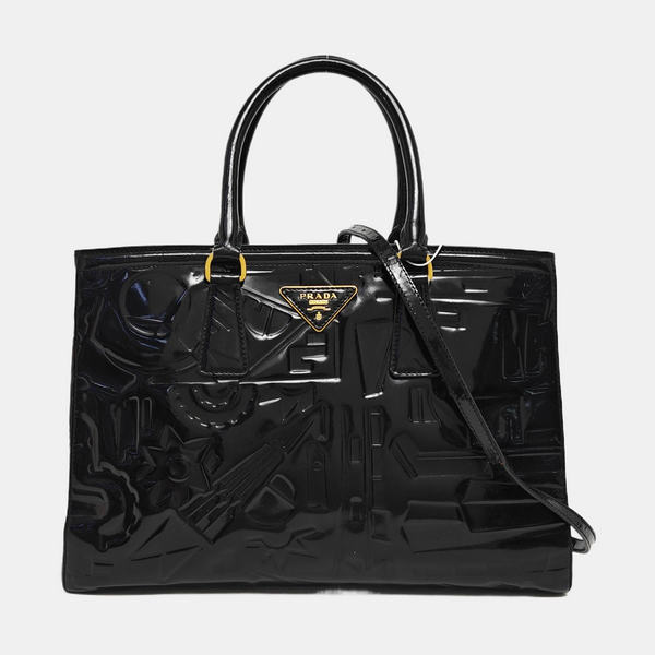 Calfskin Shoulder Bag Black