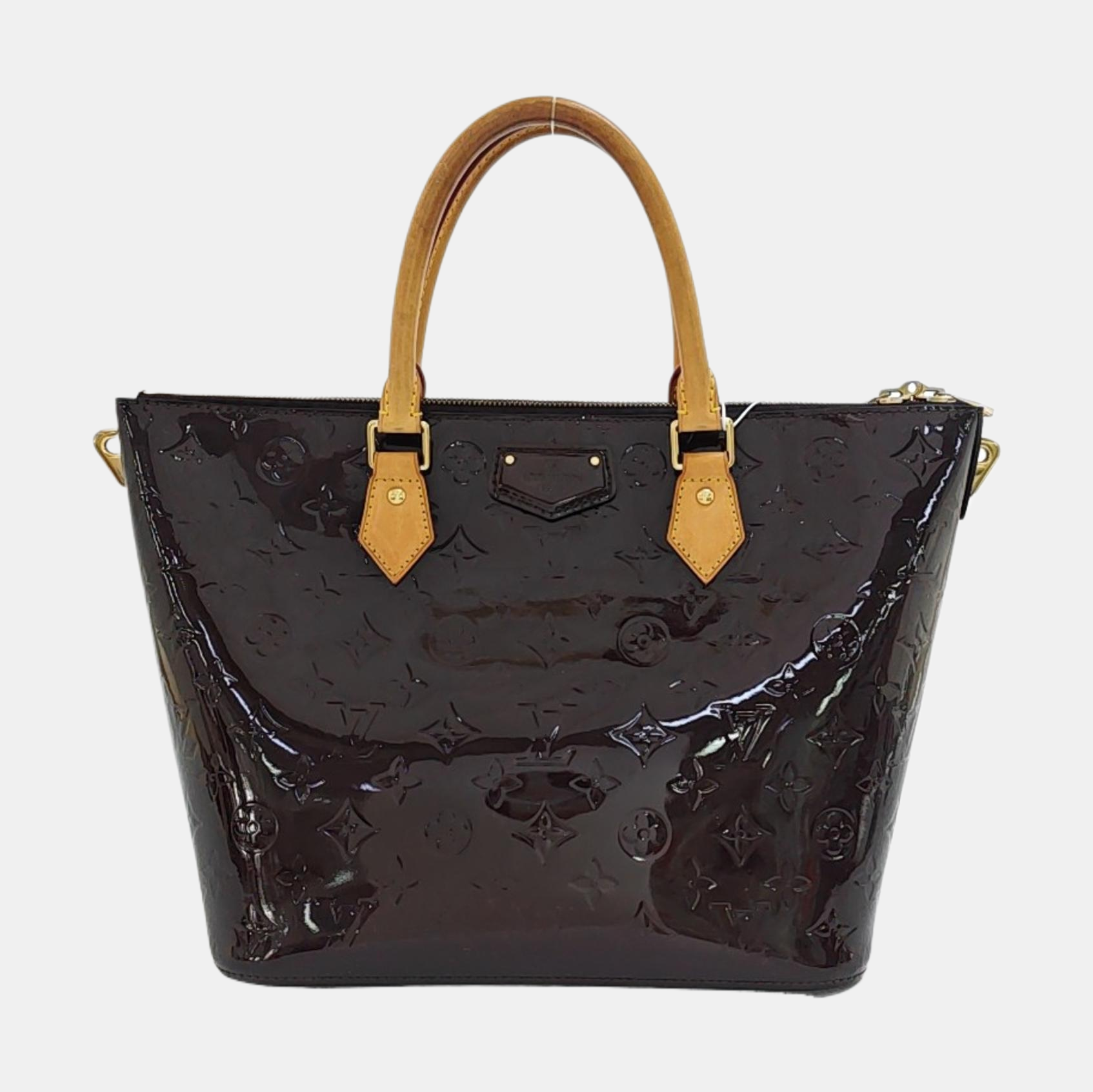 MONTEBELLO Monogram Patent Leather Red
