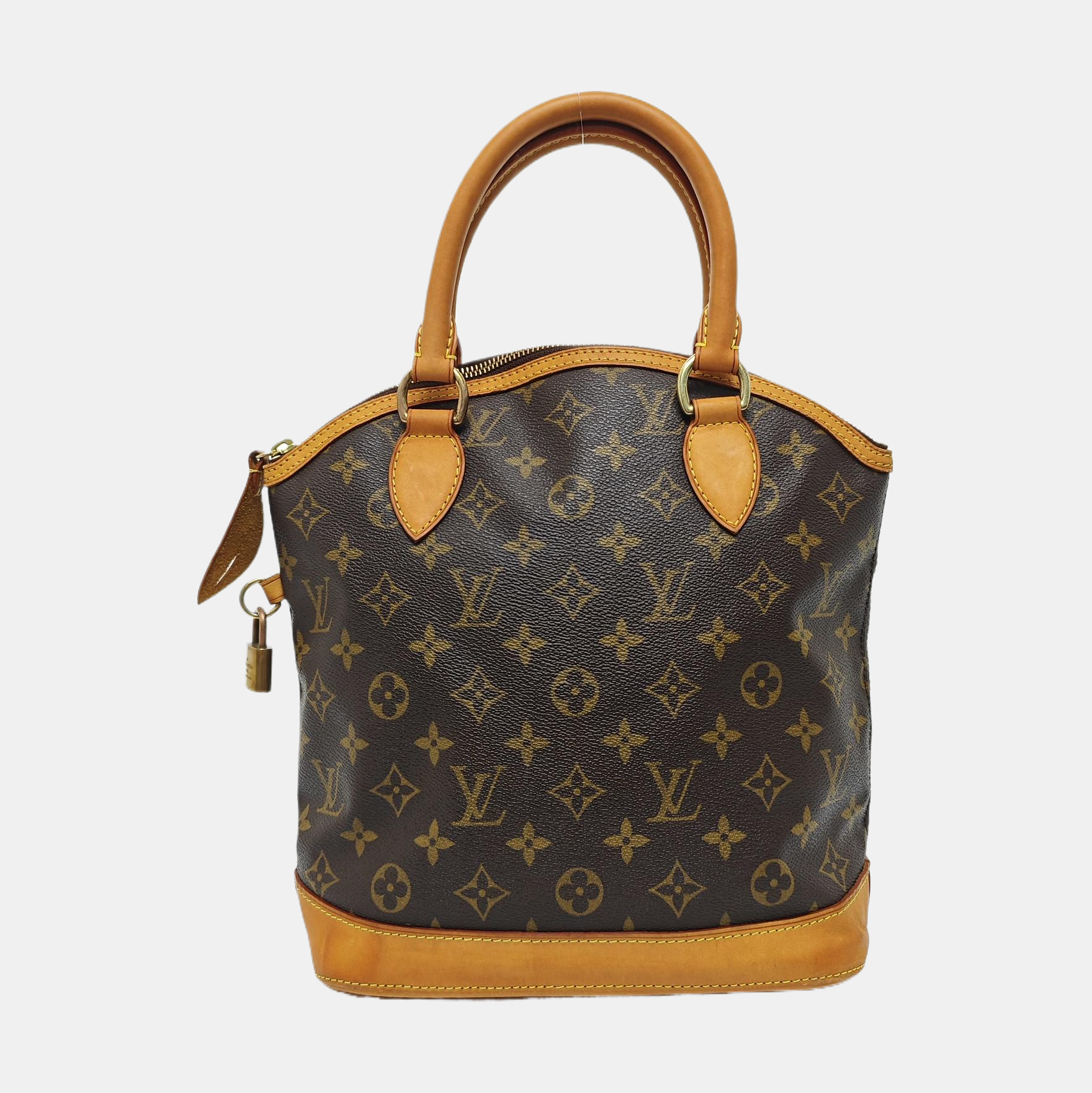 LOCKIT PM Monogram Coated Canvas Brown