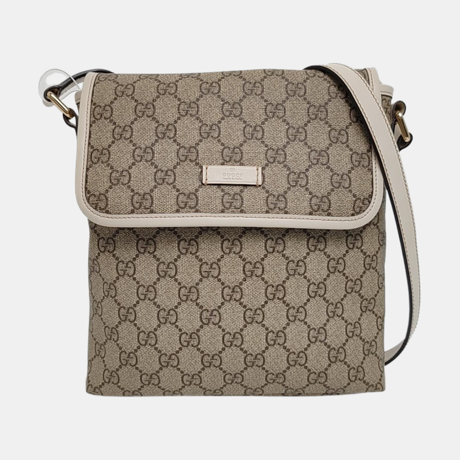 Ligne Shima Monogram Coated Canvas Beige