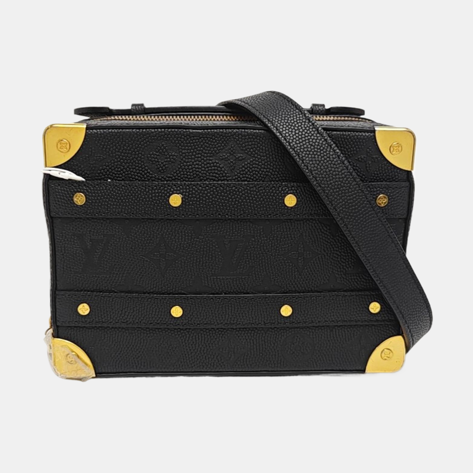 TRUNK Monogram Calfskin Black
