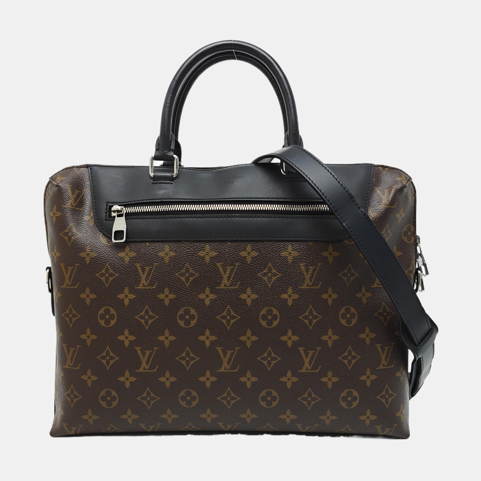 PORTE-DOCUMENTS Monogram Coated Canvas Brown