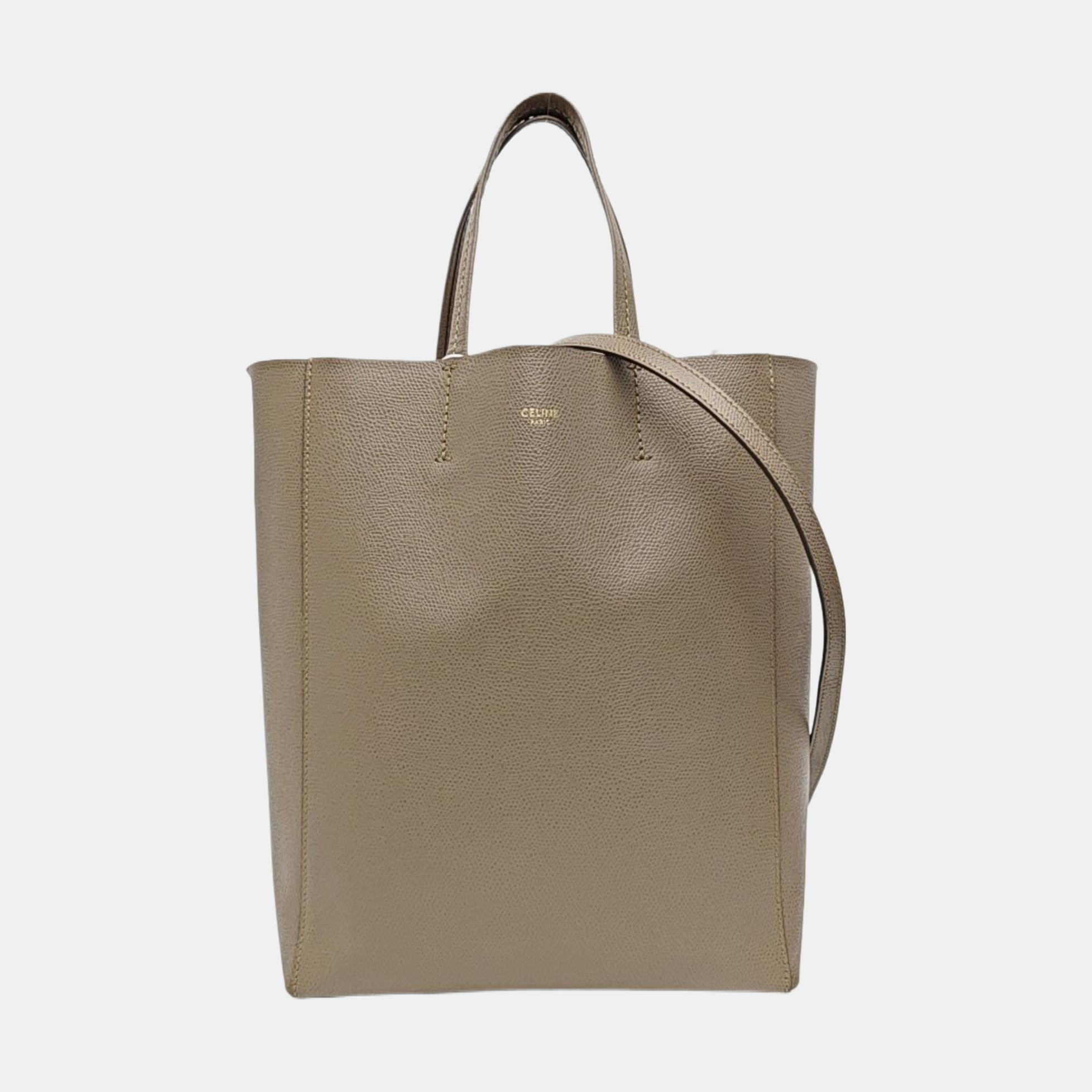 CABAS Small Calfskin Gray