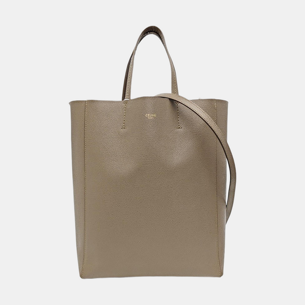 CABAS Small Calfskin Gray