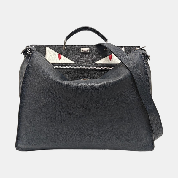 Peekaboo Large Calfskin Blue