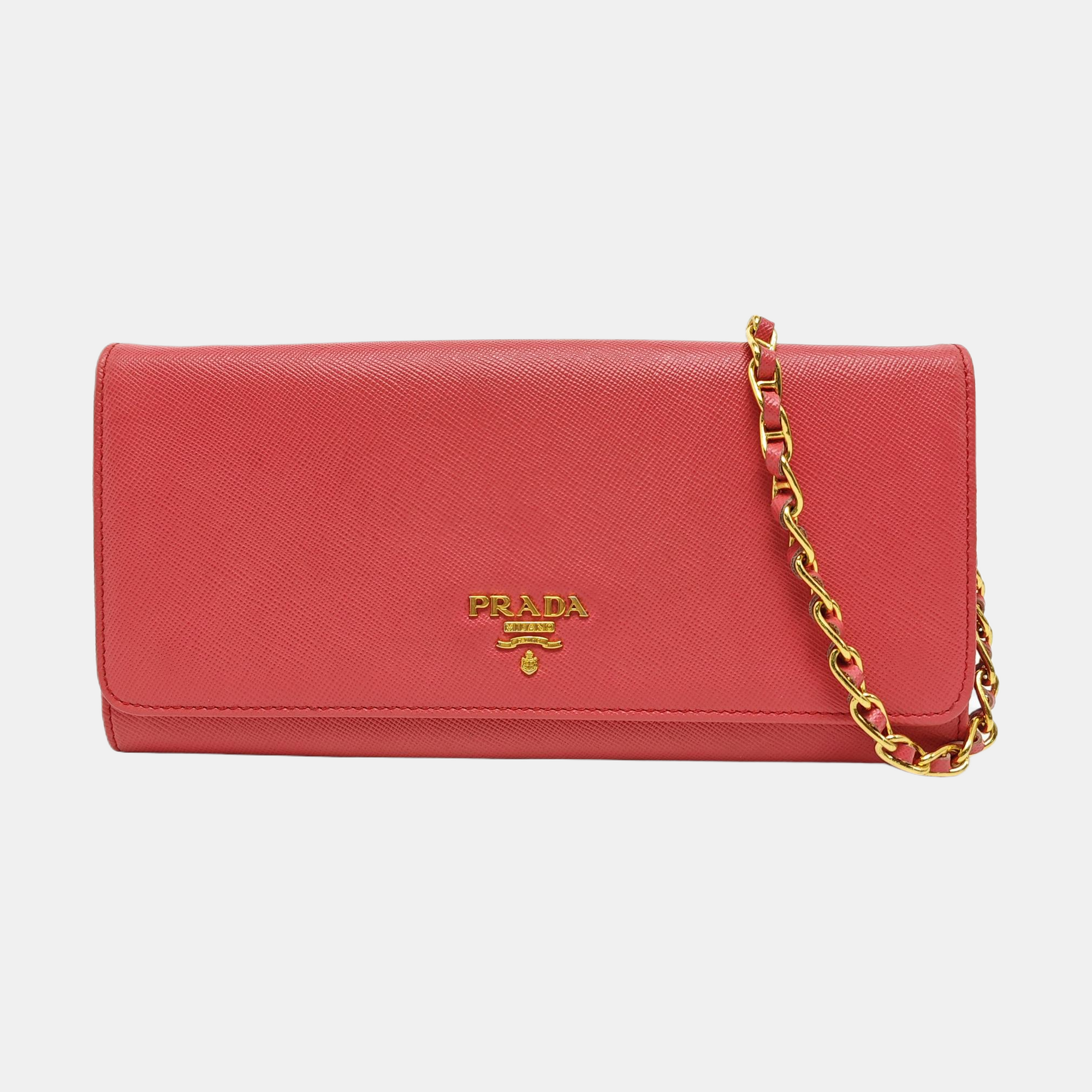 Calfskin Shoulder Bag Pink