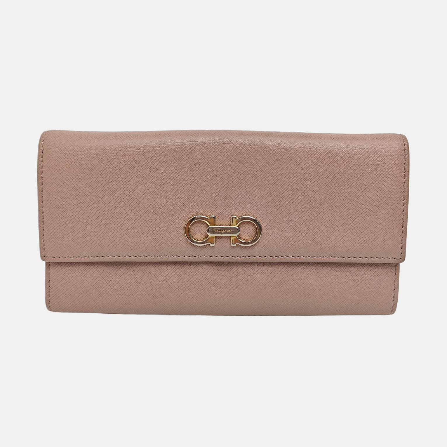 Calfskin Wallet Beige