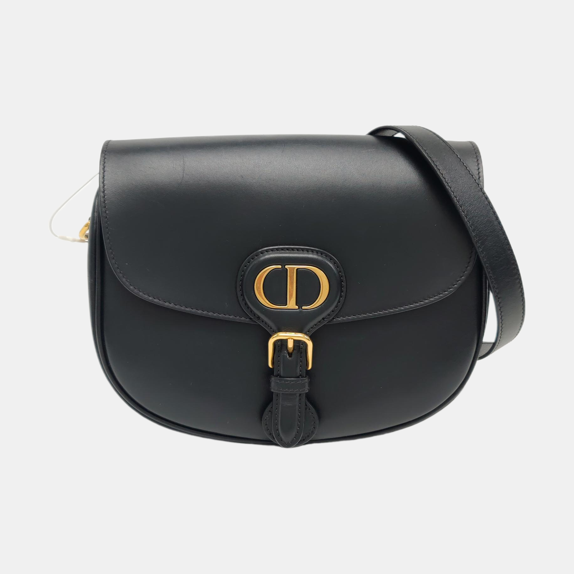 Authenticated pre-owned  Bobby Medium Calfskin Black - Shoulder Bag at Looply
