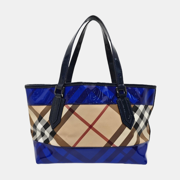 Coated Canvas Tote Bag Medium Multicolor