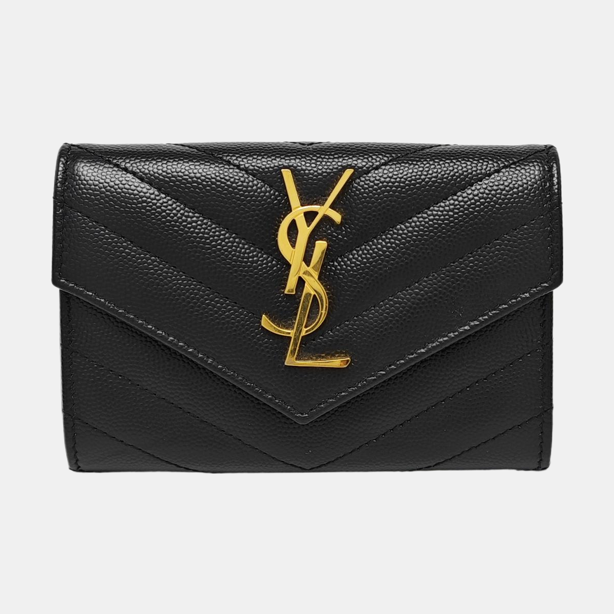 MONOGRAM Quilted Calfskin Black Wallet