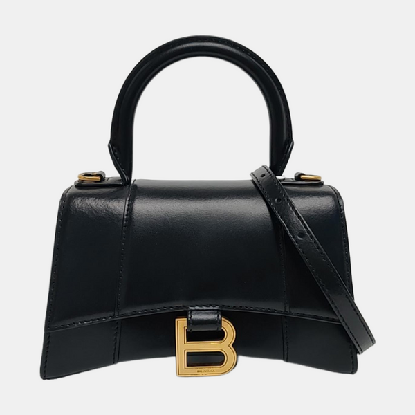 Hourglass XS Calfskin Black
