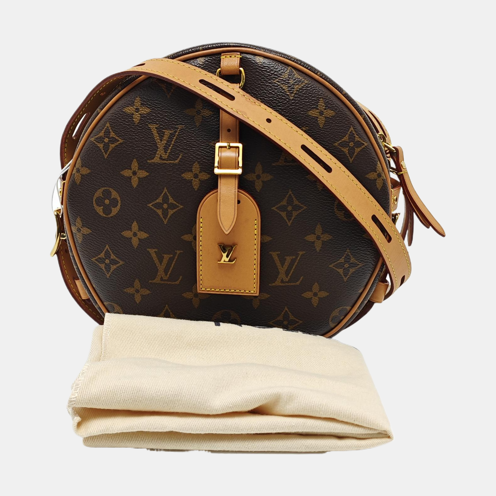 BOITE CHAPEAU MM Monogram Coated Canvas Brown