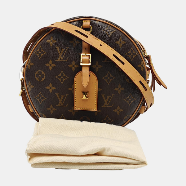 BOITE CHAPEAU MM Monogram Coated Canvas Brown