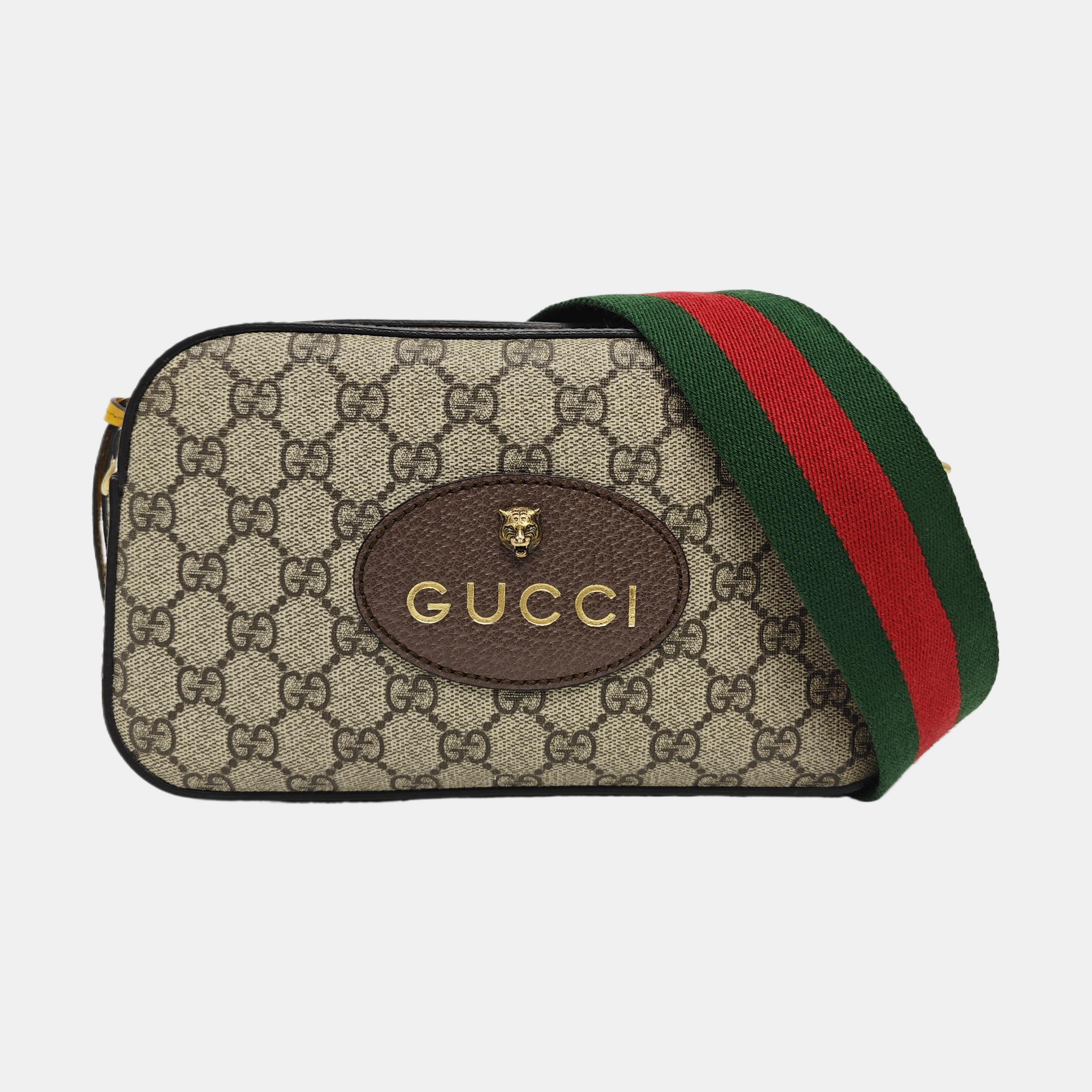 Neo Vintage Monogram Coated Canvas Beige