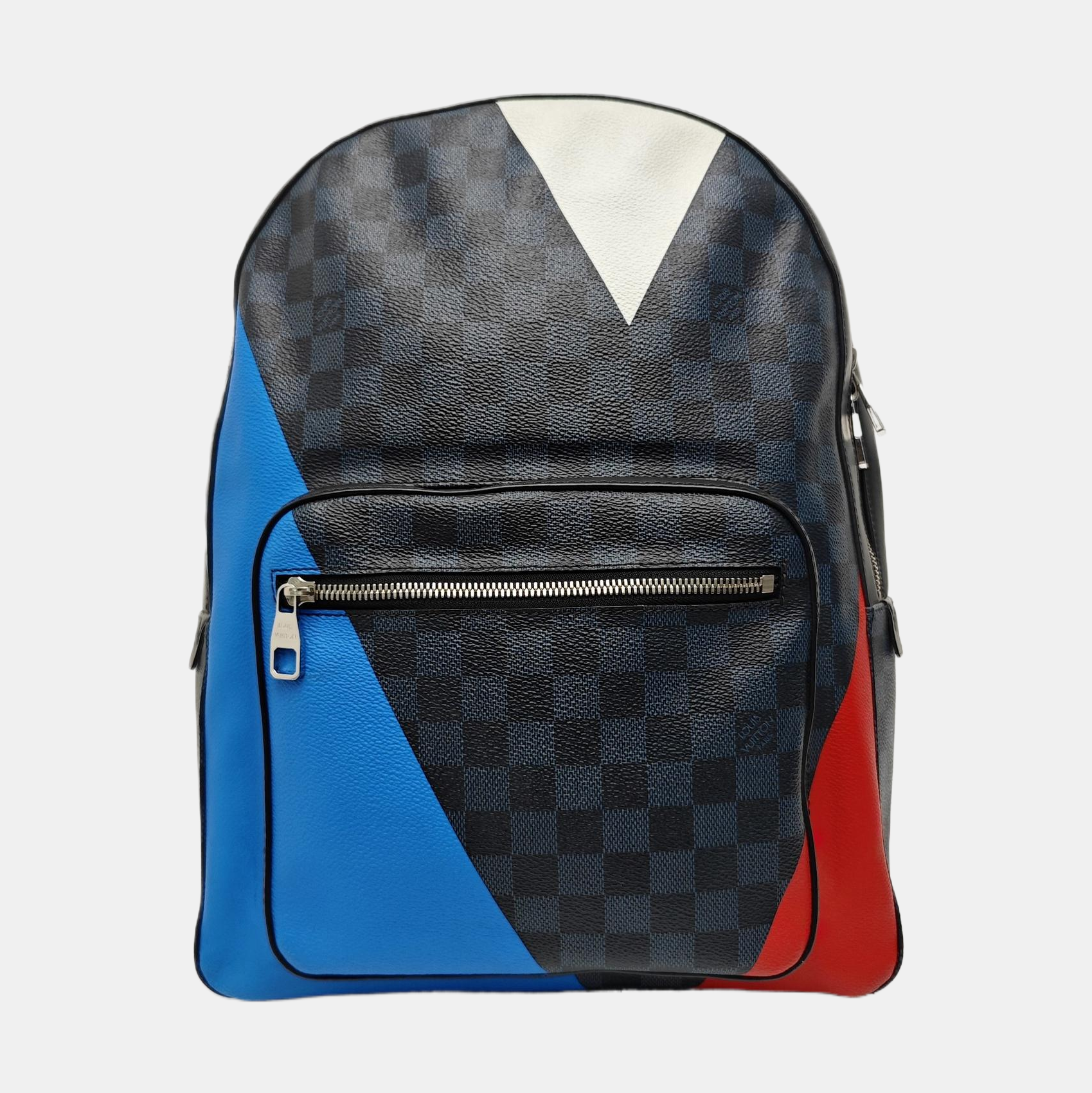 JOSH Damier Graphite Coated Canvas Black