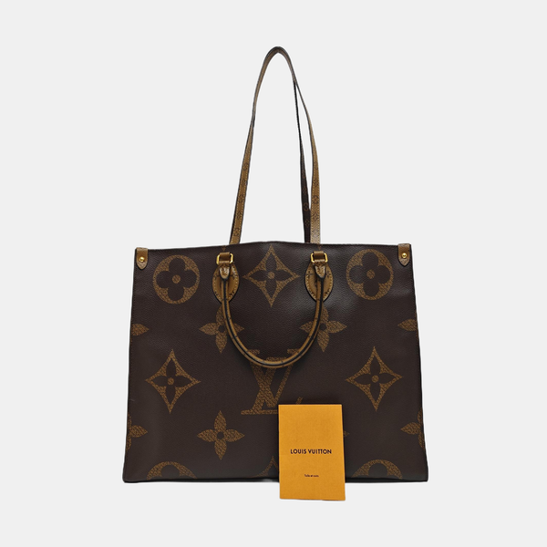 ONTHEGO GM Monogram Coated Canvas Brown