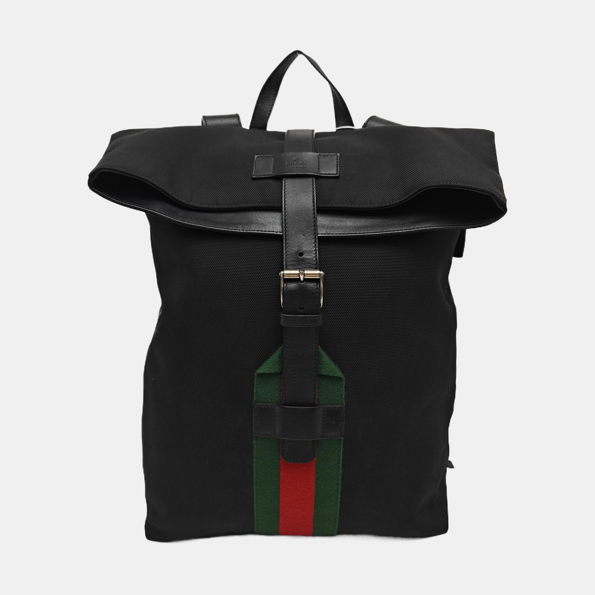 Fabric Backpack Black
