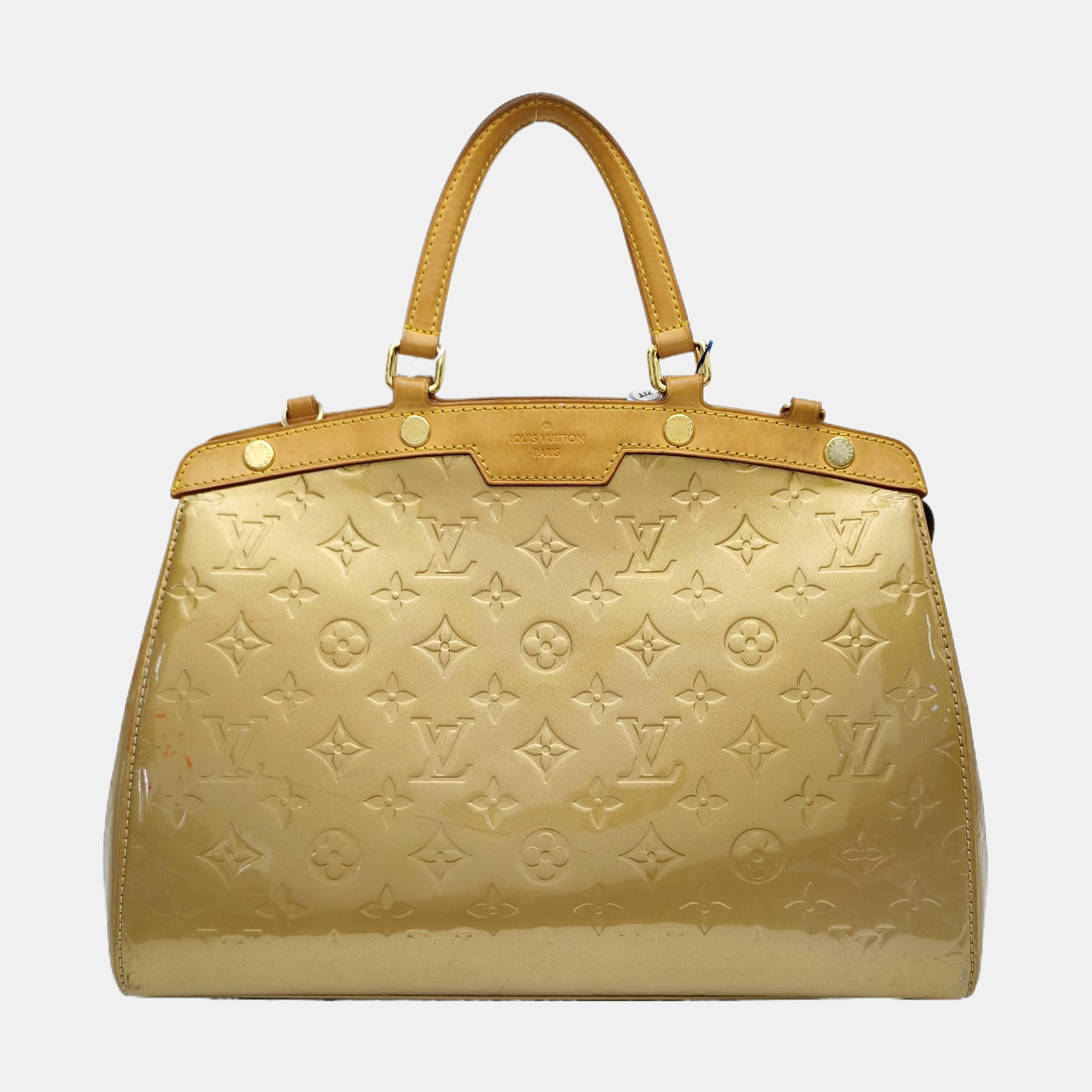 BREA Monogram Patent Leather Yellow