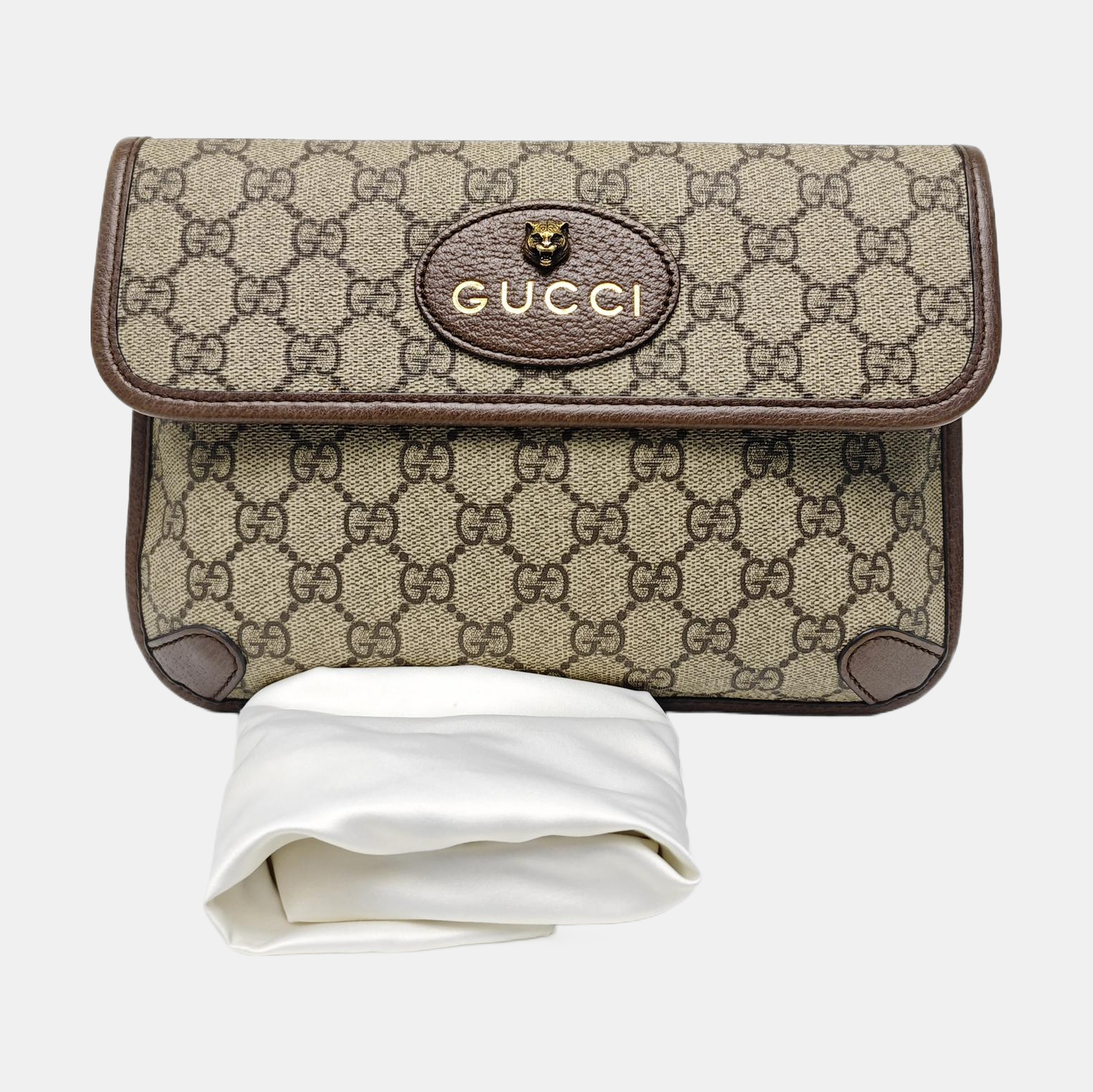 Neo Vintage Monogram Coated Canvas Beige