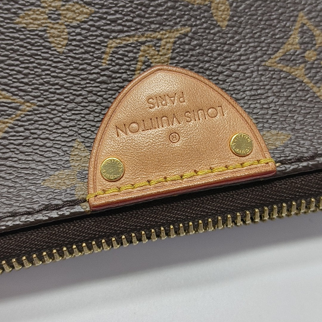 MULTI Monogram Coated Canvas Brown