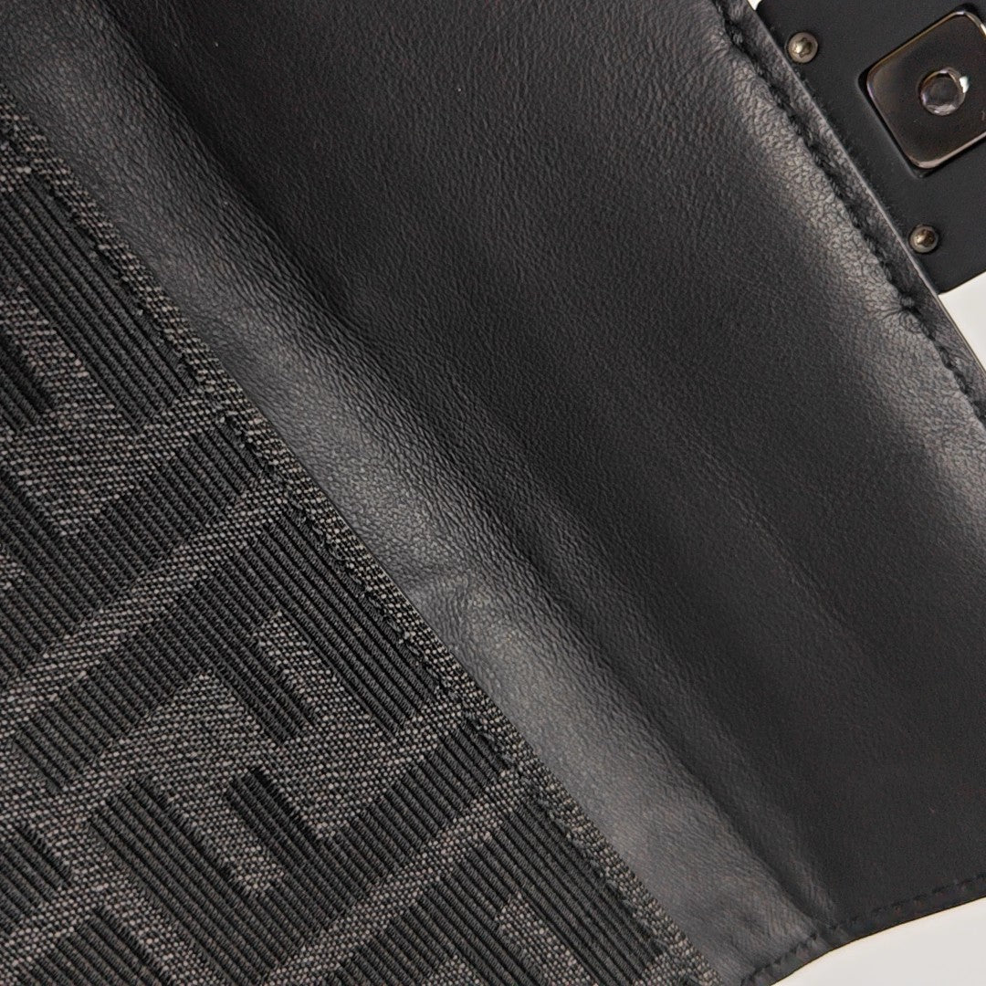 Canvas Shoulder Bag Black