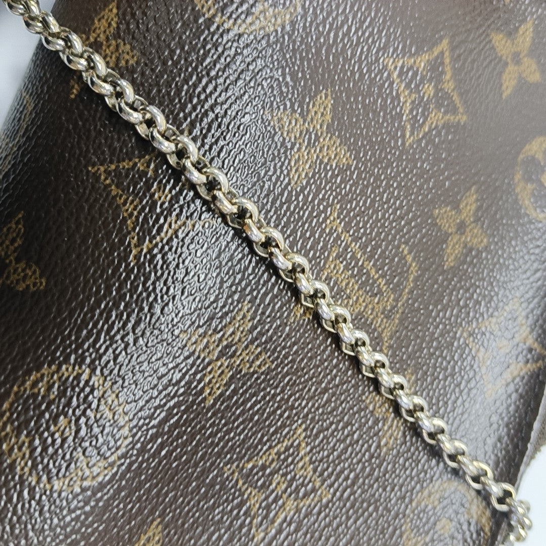 EVA Monogram Coated Canvas Brown