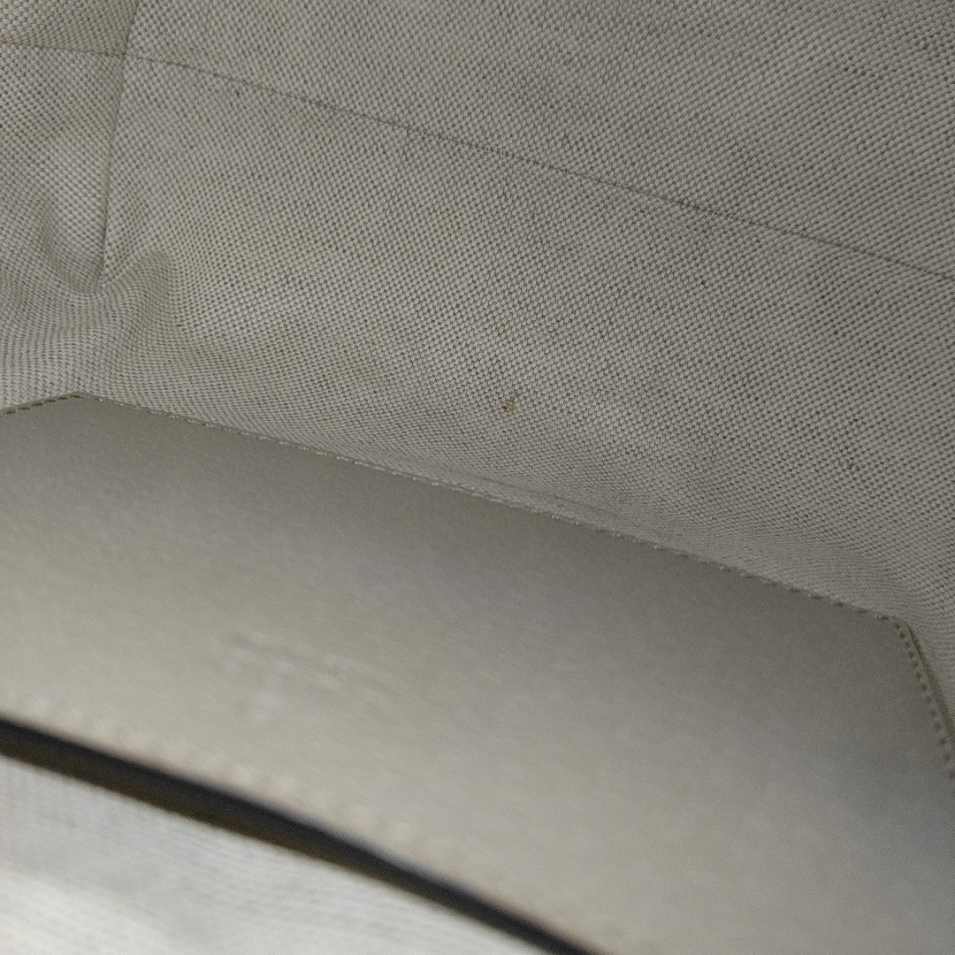Ophidia Small Monogram Coated Canvas Beige