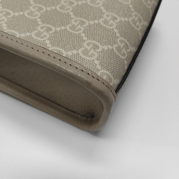 Retro Mini Monogram Coated Canvas Beige