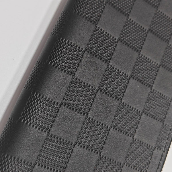ZIPPY Damier Graphite Calfskin Black Wallet