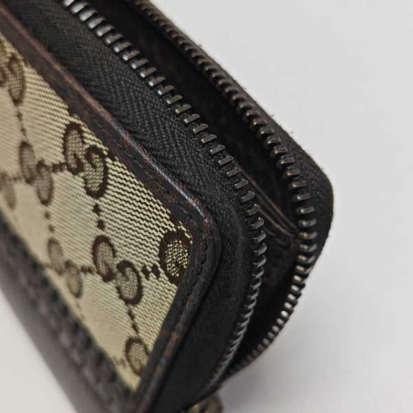 Monogram Canvas Wallet Brown