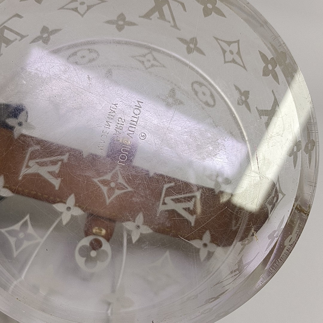 BOX SCOTT Monogram Plastic Clear