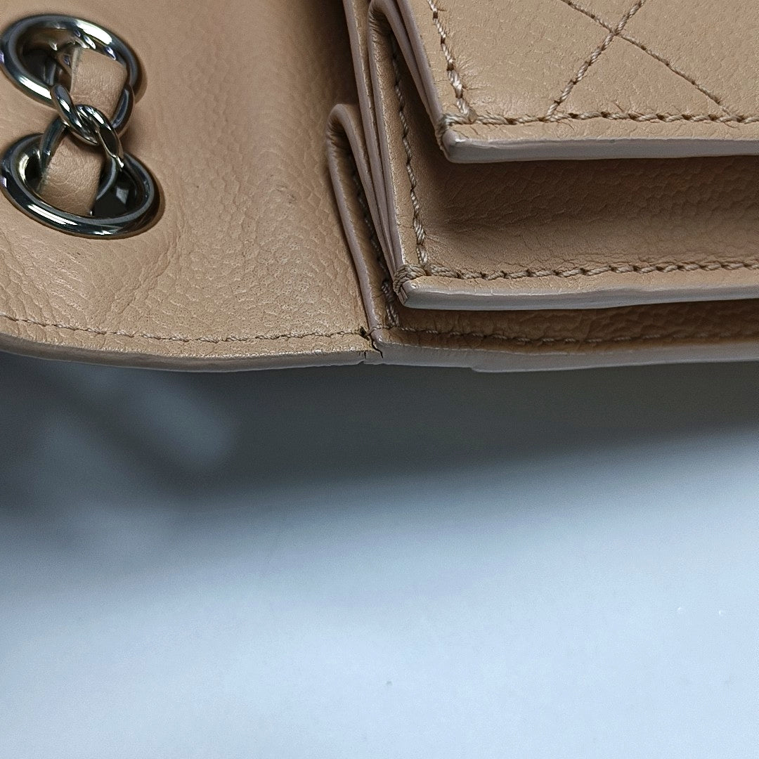 Quilted Grained Calfskin Pink