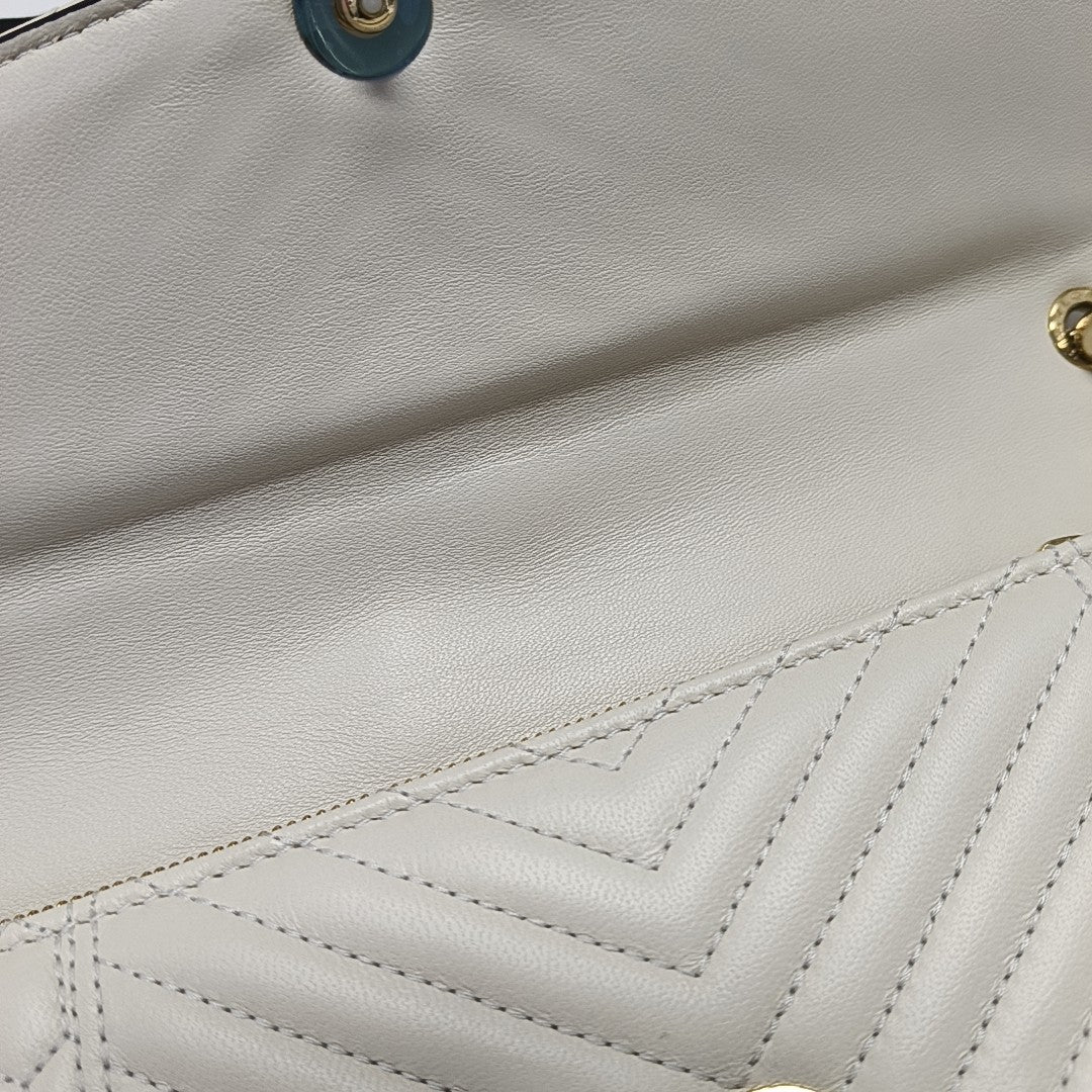 SERPENTI FOREVER Quilted Leather White