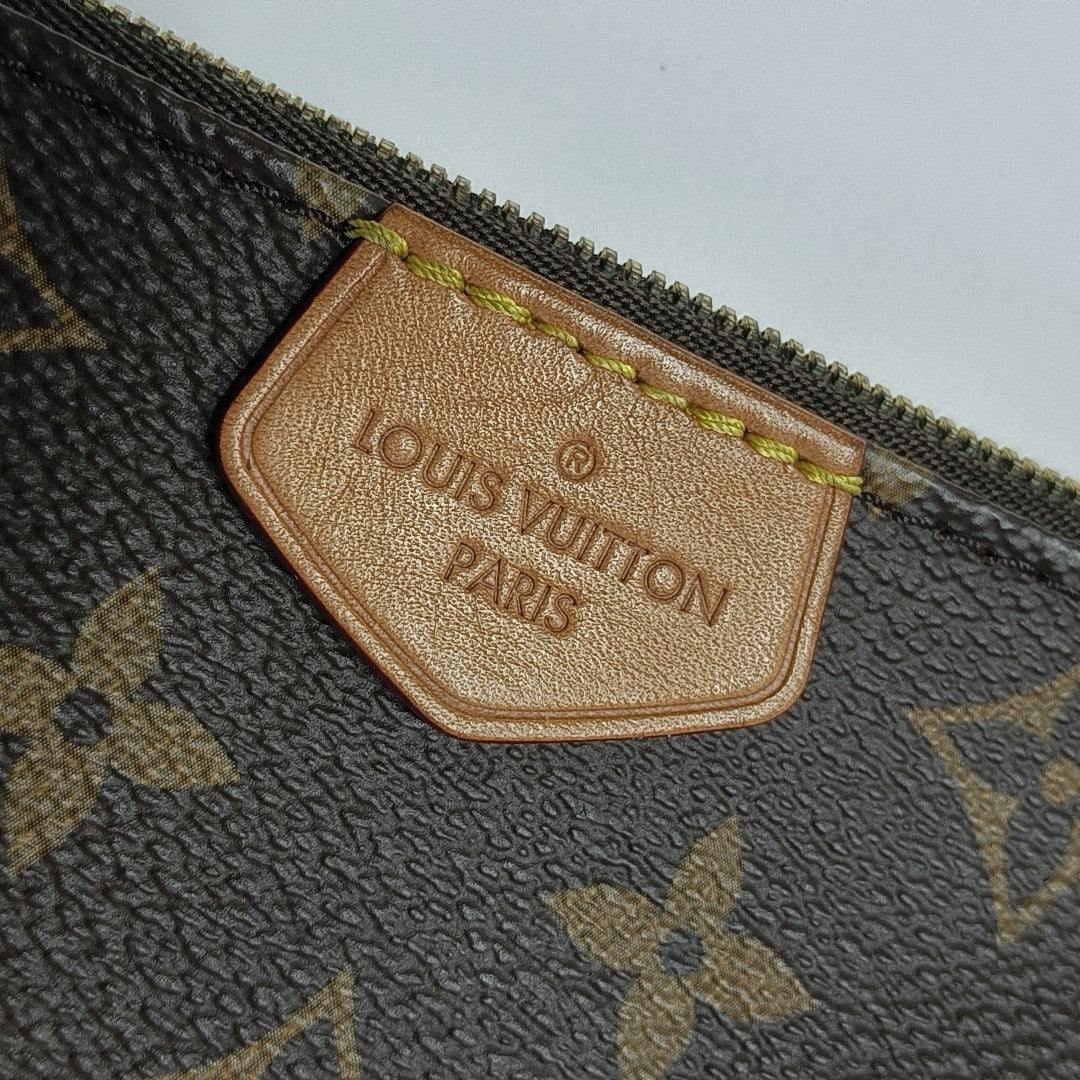 MULTI Monogram Coated Canvas Brown
